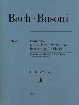 Bach Chaconne from Partita No. 2 in D Minor Arranged Busoni
