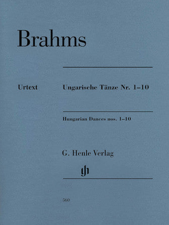 Brahms Hungarian Dances Nos. 1-10 Revised Edition