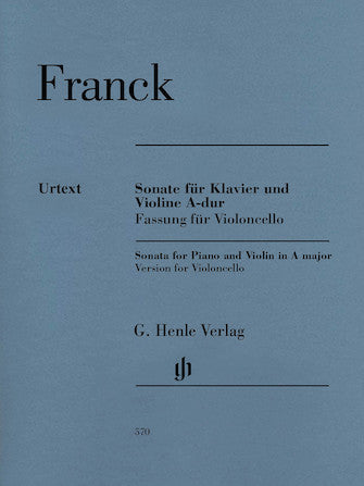 Franck Violin Sonata in A major (Version for Cello and Piano)