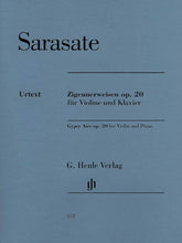 Sarasate Gypsy Airs (Zigeunerweisen) Opus 20