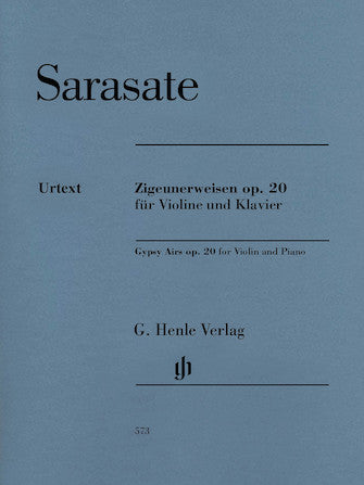 Sarasate Gypsy Airs (Zigeunerweisen) Opus 20