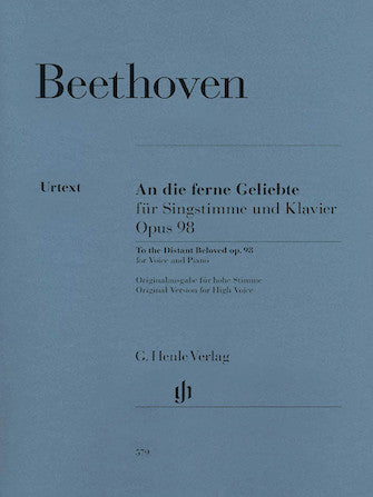 Beethoven An die ferne Geliebte (To the Distant Beloved) Opus 98