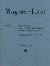 Wagner-Liszt Spinning Song from The Flying Dutchman (Richard Wagner) Piano Solo