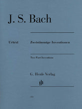 Bach Two Part Inventions Revised Edition – Paperbound with Fingerings
