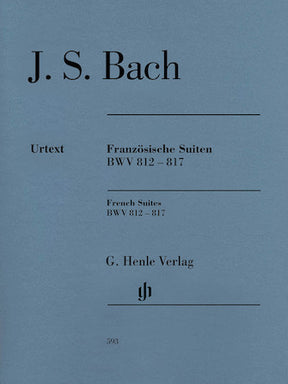 Bach French Suites BWV 812-817 with fingerings