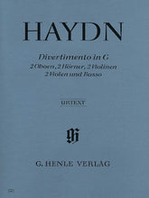 Haydn Divertimento in G