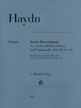 Haydn 6 Divertimenti Hob IV:6-11