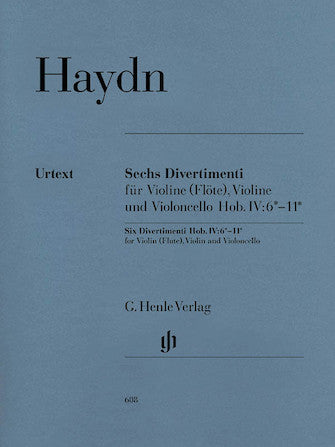 Haydn 6 Divertimenti Hob IV:6-11
