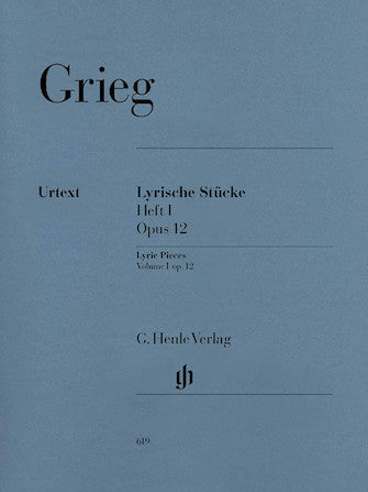 Grieg Lyric Pieces, Volume 1 Op. 12