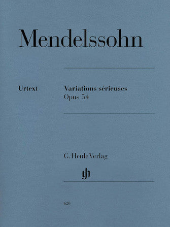 Mendelssohn Variations Serieuses Opus 54