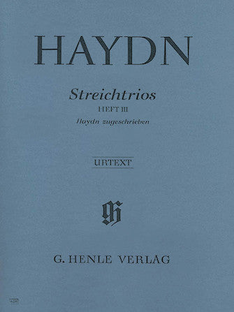Haydn String Trios Volume 3