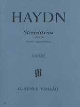 Haydn String Trios Volume 3