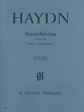 Haydn String Trios Volume 3