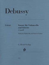 Debussy Sonata for Violoncello and Piano
