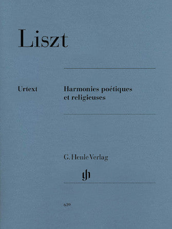 Liszt Harmonies Poétiques et Religieuses