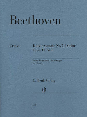 Beethoven Piano Sonata No 7 in D major Opus 10 No 3