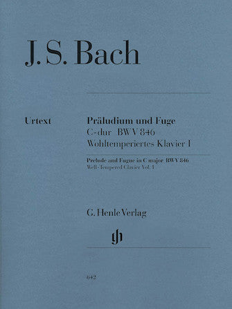 Bach Prelude and Fugue C Major BWV 846