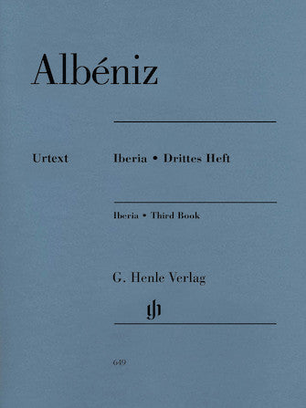 Albeniz Iberia · Third Book Piano Solo