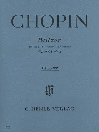 Chopin Waltz in C sharp minor Opus 64 No 2