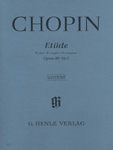 Chopin Etude in E Major Op. 10, No. 3