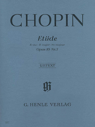 Chopin Etude in E Major Op. 10, No. 3