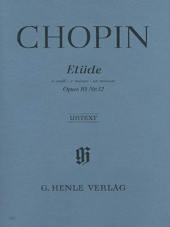 Chopin Etude in C Minor Op. 10, No. 12 (Revolution)