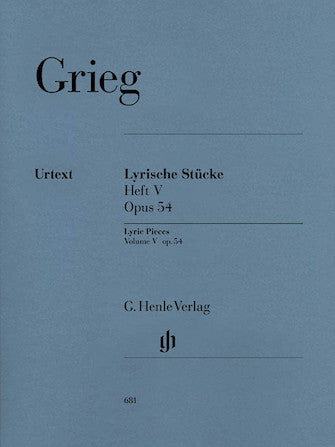 Grieg Lyric Pieces Volume 5 Opus 54