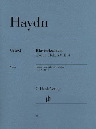 Haydn Concerto for Piano (Harpsichord) and Orchestra in G major Hob XVII