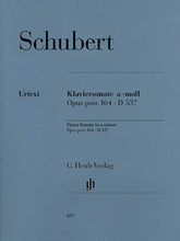 Schubert Piano Sonata A Minor Op. Posth. 164 D 537                      p.