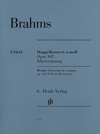 Brahms Double Concerto in a minor Opus 102