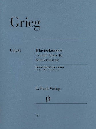 Grieg: Piano Concerto in A minor Opus 16