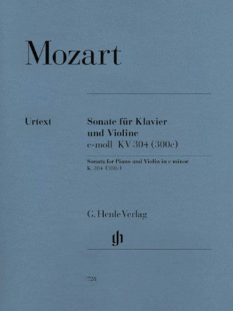 Mozart Violin Sonata in E minor K. 304 (300c)