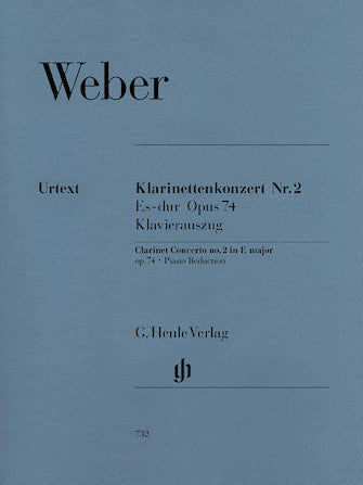 Weber Clarinet Concerto No 2 in E flat major Opus 74