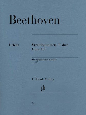 Beethoven String Quartet in F major Opus 135