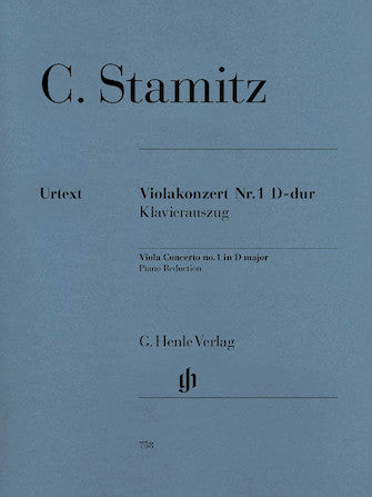 Stamitz Viola Concerto No 1 in D Major
