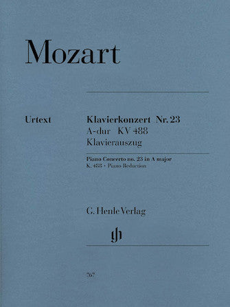 Mozart Concerto for Piano and Orchestra No 23 in A Major K 488