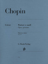 Chopin Waltz in E minor Opus Posthumous