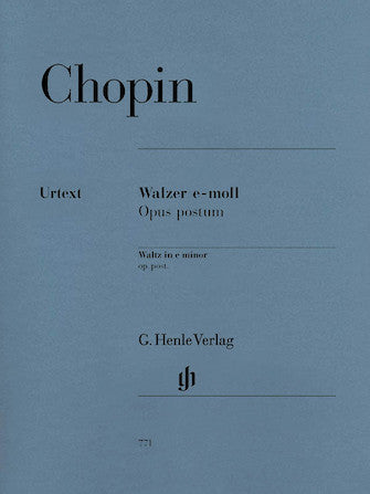 Chopin Waltz in E minor Opus Posthumous