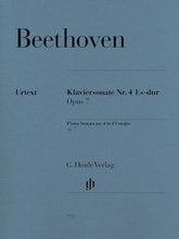 Beethoven Piano Sonata No. 4 in E-flat Major, Op. 7