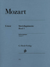 Mozart String Quintets Volume 1