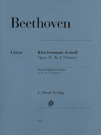 Beethoven Piano Sonata No 17 in D minor Opus 31 (Tempest)