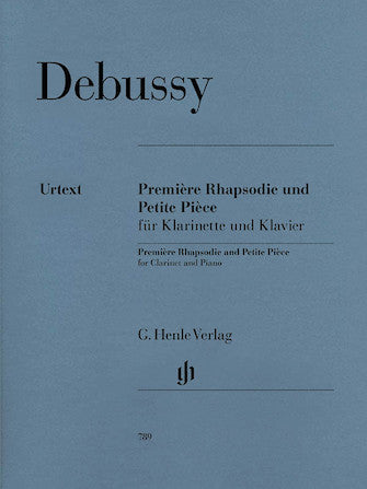 Debussy Premiere Rhapsodie and Petite Piece