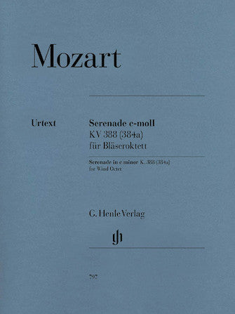 Mozart Serenade in C minor K388 (384a)