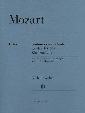 Mozart Sinfonia Concertante in E flat major K 364