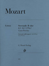 Mozart Gran Partita in B flat major K 361
