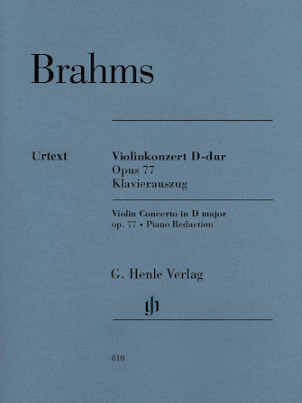 Brahms Violin Concerto in D major Opus 77
