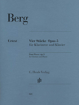 Berg: Four Pieces, Op. 5