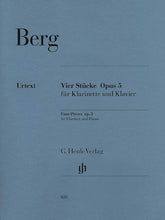 Berg Four Pieces, Op. 5