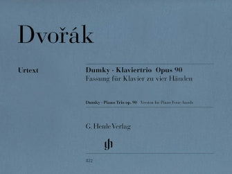 Dvořák: Dumky Piano Trio, Op. 90 - Version for 1 Piano, 4 Hands
