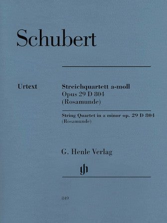 Schubert String Quartet in A Minor Opus 29 D 804 (Rosamunde)
